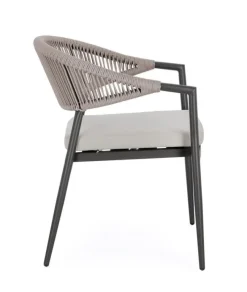 Discount Bizzotto SEDIA C-BR C-C MILLOR ANTRACITE/KHAKI