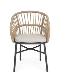 Outlet Bizzotto SEDIA C-BR C-C ODIVELAS BEIGE