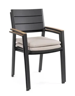 Clearance Bizzotto SEDIA C-BR C-C ZELMAR ANTRACITE YK13