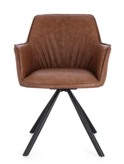 Best Bizzotto SEDIA C-BR GIREV.BREVAL MARRONE CHIARO