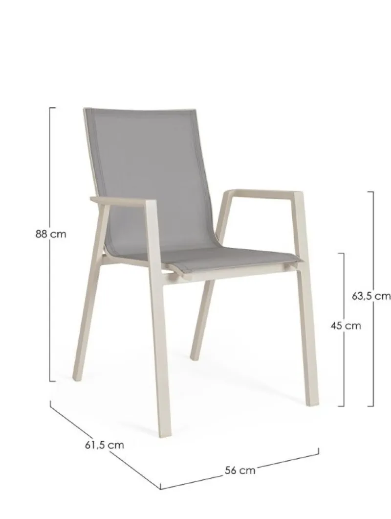 Online Bizzotto SEDIA C-BR KRION PELICAN