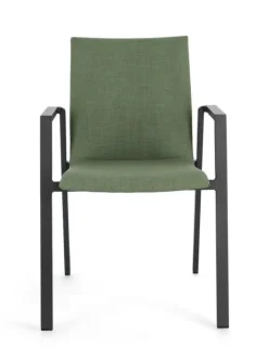 Online Bizzotto SEDIA C-BR ODEON ANTR-OLIVE JX55