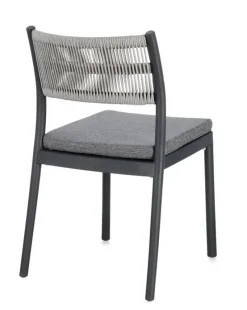Clearance Bizzotto SEDIA C-C ALVIN ANTRACITE/GRIGIO CHIARO