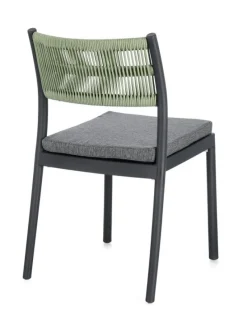 New Bizzotto SEDIA C-C ALVIN ANTRACITE/VERDE