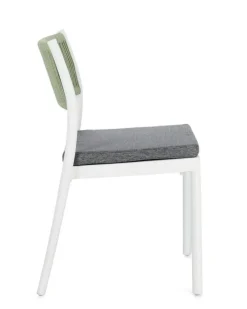Bizzotto SEDIA C-C ALVIN BIANCO/VERDE