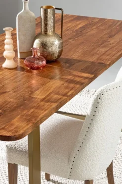 Online Bizzotto SEDIA EFFETTO BOUCLE' NATURALE - BEATRIZ