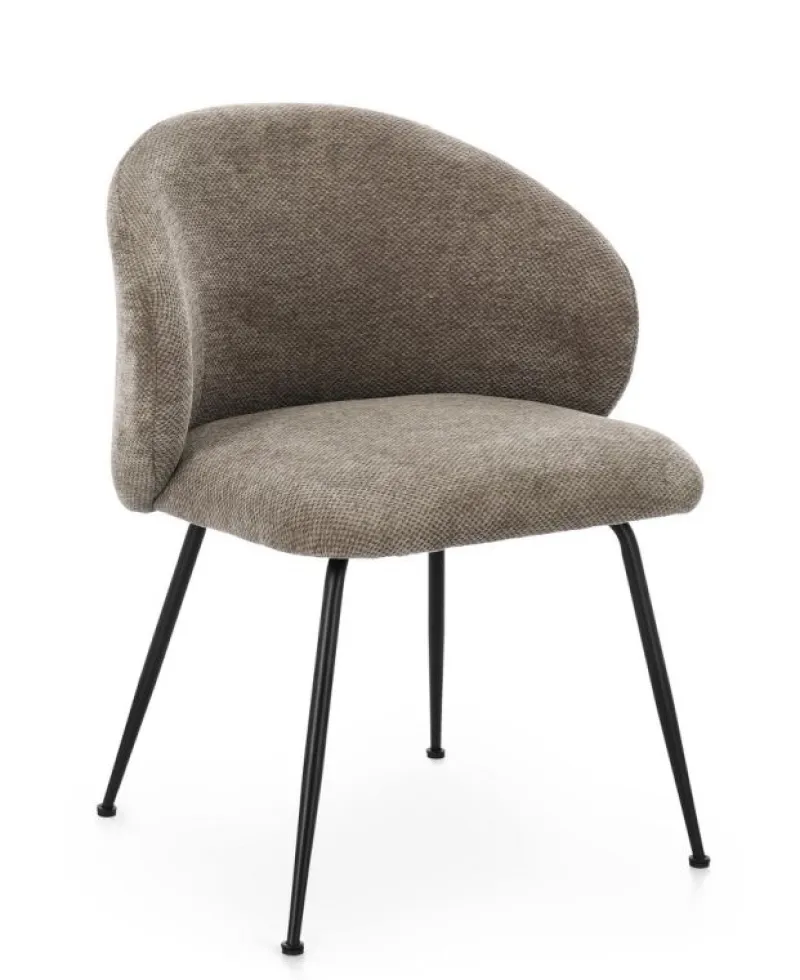 Outlet Bizzotto SEDIA GESIEN TORTORA SCURO