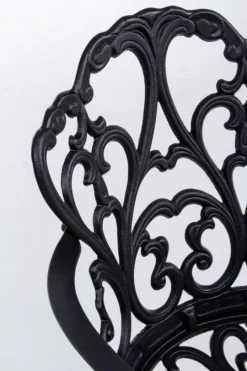 Bizzotto SEDIA IN ALLUMINIO ANTRACITE - VICTORIA