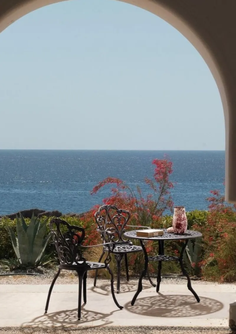 Bizzotto SEDIA IN ALLUMINIO ANTRACITE - VICTORIA