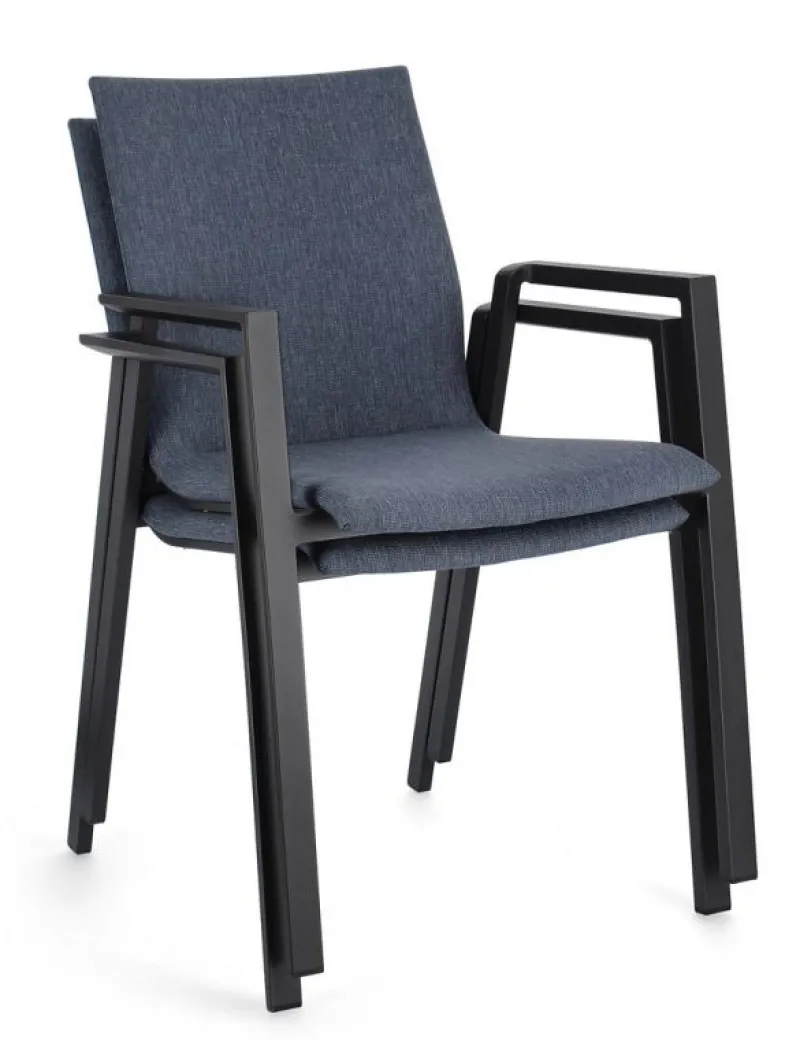 Sale Bizzotto SEDIA IN ALLUMINIO DENIM JX55 - ODEON