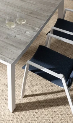 Outlet Bizzotto SEDIA IN ALLUMINIO DENIM JX11 - ODEON