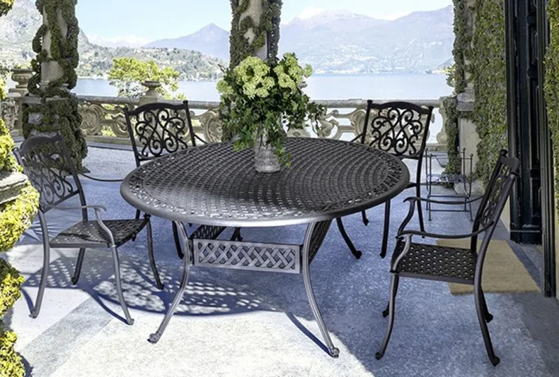 Clearance Bizzotto SEDIA IN ALLUMINIO IMPILABILE ANTRACITE- IVREA