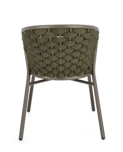Online Bizzotto SEDIA IN ALLUMINIO OLIV QS24 - HARLOW