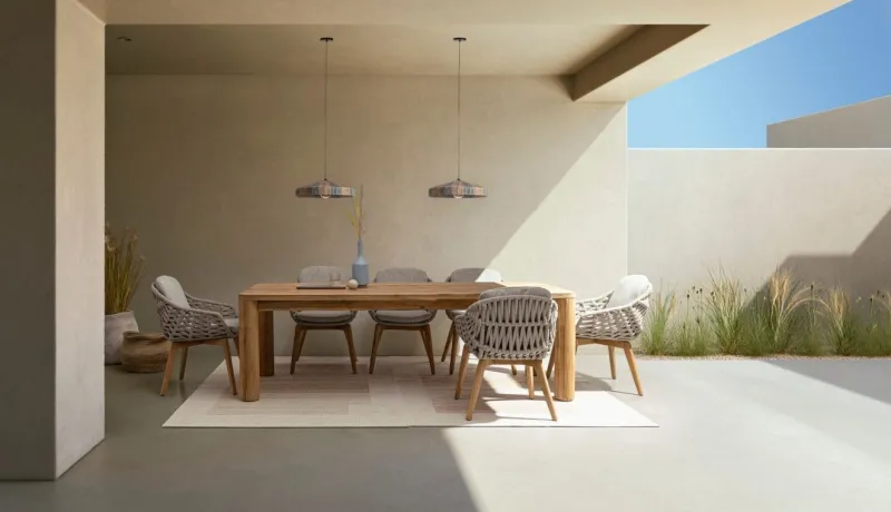 Hot Bizzotto SEDIA IN CORDA BEIGE - TAMIRES