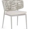 Outlet Bizzotto SEDIA IN CORDA MOON WG24 - NOELIA