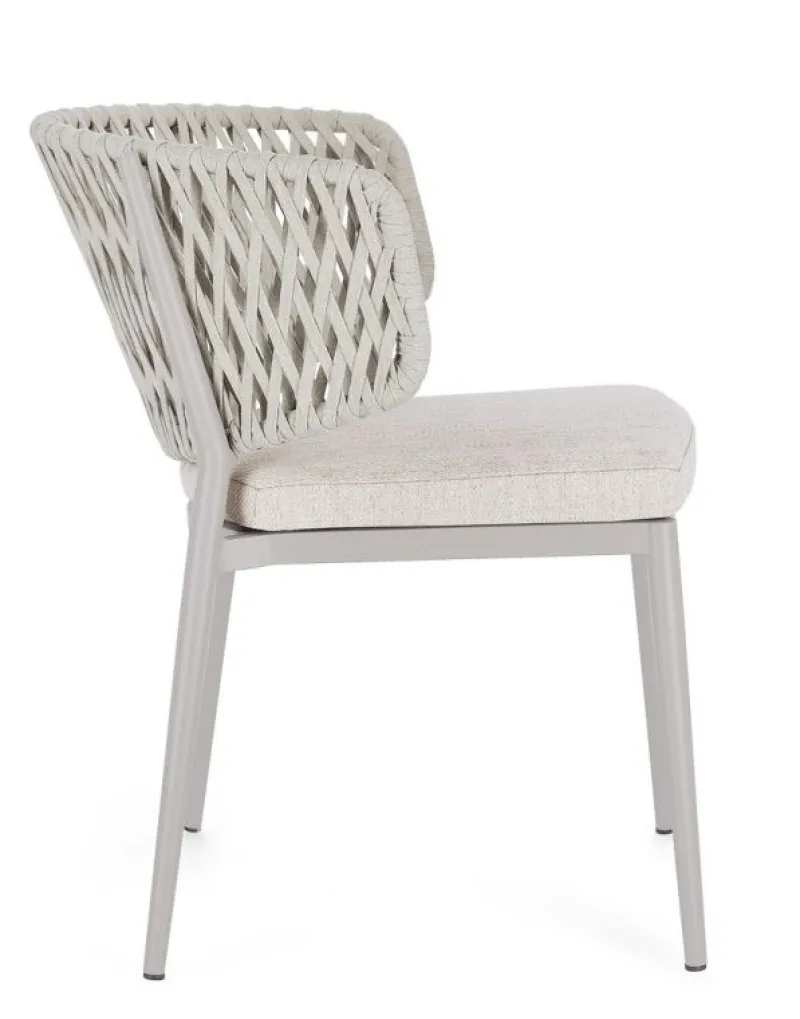 Outlet Bizzotto SEDIA IN CORDA MOON WG24 - NOELIA