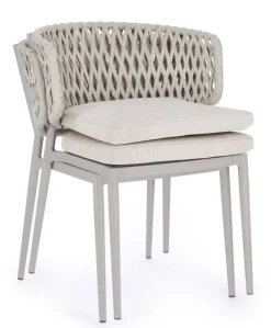 Outlet Bizzotto SEDIA IN CORDA MOON WG24 - NOELIA