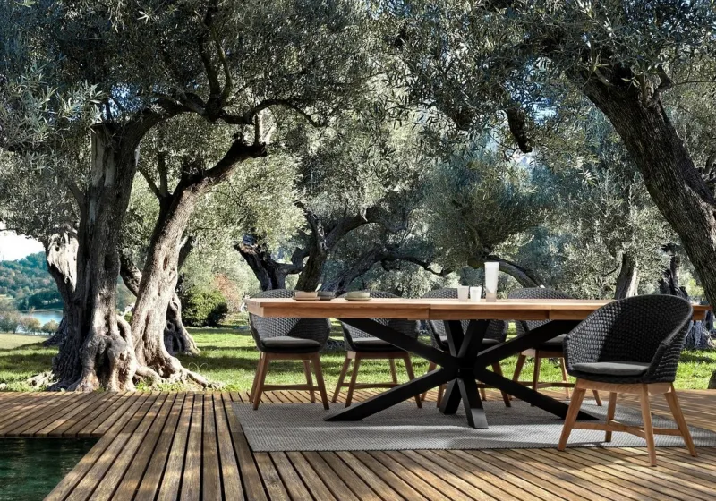 Online Bizzotto SEDIA IN CORDA PER ESTERNO ANTRACITE - COACHELLA