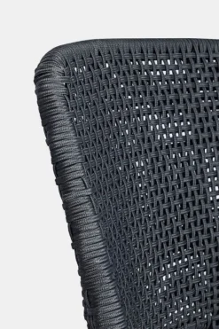 Outlet Bizzotto SEDIA IN CORDA PER ESTERNO COLOR ARDESIA - HESPERIA