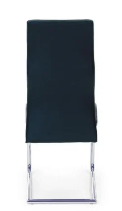 New Bizzotto SEDIA IN ECOPELLE NERA - THELMA