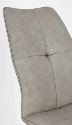 Discount Bizzotto SEDIA IN ECOPELLE TORTORA - KEPLER
