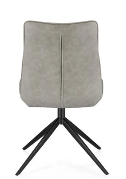 New Bizzotto SEDIA IN ECOPELLE TORTORA - JORDAN