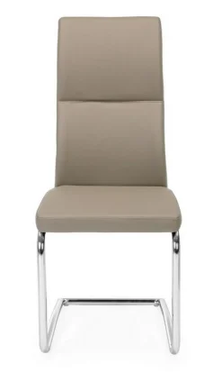 Hot Bizzotto SEDIA IN ECOPELLE TORTORA - THELMA