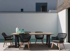 Sale Bizzotto SEDIA IN FIBRA SINTETICA NERA - MADISON