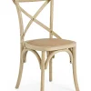 Discount Bizzotto SEDIA IN LEGNO NATURALE - CROSS