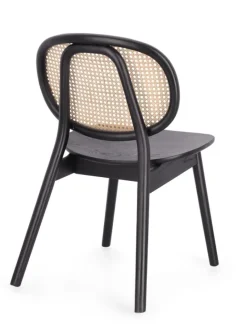 Bizzotto SEDIA IN LEGNO NERO - ADOLIS