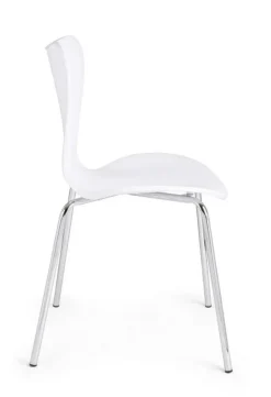Bizzotto SEDIA IN PLASTICA BIANCA - TESSA