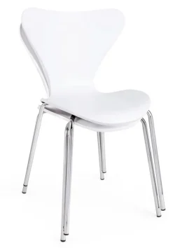 Bizzotto SEDIA IN PLASTICA BIANCA - TESSA