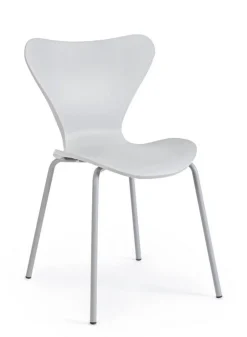 Hot Bizzotto SEDIA IN PLASTICA GRIGIA - TESSA