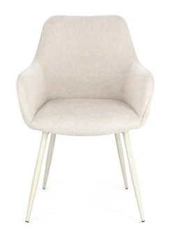 Discount Bizzotto SEDIA IN TESSUTO BEIGE - CORA