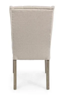 Discount Bizzotto SEDIA IN TESSUTO BEIGE - COLUMBIA