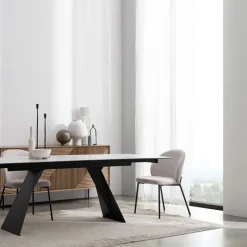 Bizzotto SEDIA IN TESSUTO BEIGE - WENDY