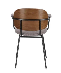 Discount Bizzotto SEDIA IN TESSUTO GRIGIO - SIENNA