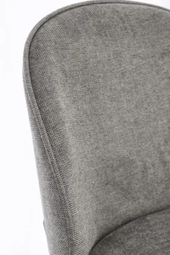 Bizzotto SEDIA IN TESSUTO GRIGIO SCURO - WENDY