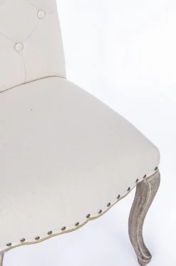 Outlet Bizzotto SEDIA IN TESSUTO NATURALE - DIVA