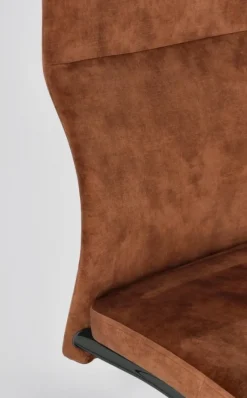 New Bizzotto SEDIA IN VELLUTO RUGGINE - THELMA