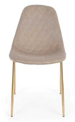 Best Bizzotto SEDIA IN VELLUTO TORTORA - TERRY