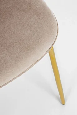 Best Bizzotto SEDIA IN VELLUTO TORTORA - TERRY