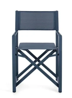 Best Bizzotto SEDIA REGISTA IN ALLUMINIO NAVY - TAYLOR
