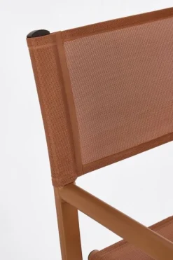 Best Bizzotto SEDIA REGISTA IN ALLUMINIO PECAN - TAYLOR