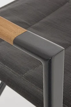 Hot Bizzotto SEDIA REGISTA IN ALLUMINIO PIEGHEVOLE ANTRACITE YK13 - LAGUN