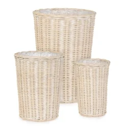 New Bizzotto SET3 CESTA RANDY TO SBIANCATO