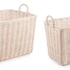 Sale Bizzotto SET2 CESTO 2M NARRA SBIANCATO M