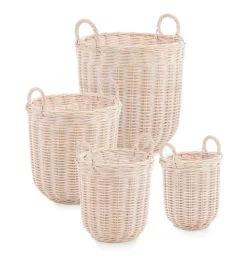 New Bizzotto SET4 CESTO 2M NARRA TO SBIANCATO