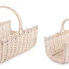 Best Bizzotto SET2 CESTO P.LEGNA NARRA SBIANCATO