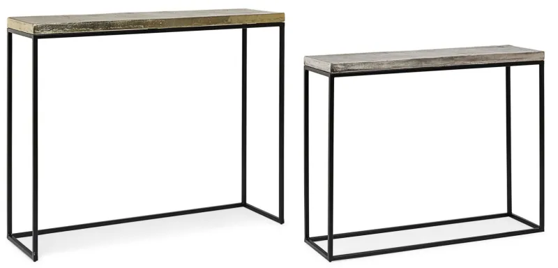 New Bizzotto SET2 CONSOLLE IN METALLO - AMIRA